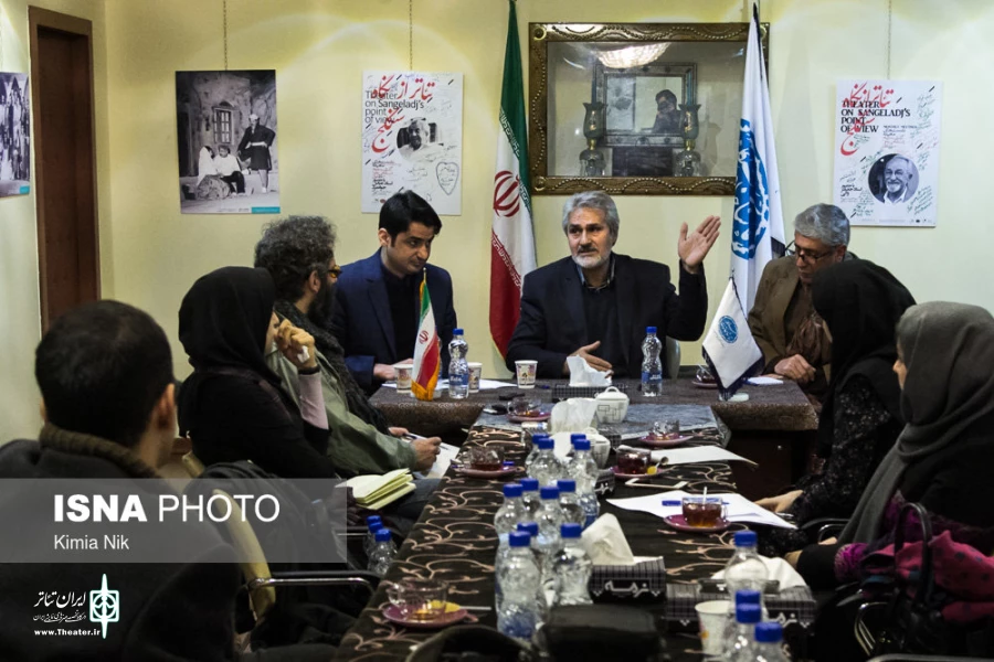 نشست "تشریح روند نوسازی تماشاخانه سنگلج" با حضور مهندس معمار سرپرست دفتر طرح های عمرانی وزرات فرهنگ و ارشاد اسلامی