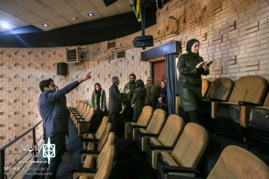 نشست "تشریح روند نوسازی تماشاخانه سنگلج" با حضور مهندس معمار سرپرست دفتر طرح های عمرانی وزرات فرهنگ و ارشاد اسلامی