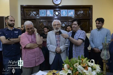 مراسم شب چراغ نمایش «بنگاه تئاترال»
