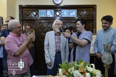 مراسم شب چراغ نمایش «بنگاه تئاترال»
