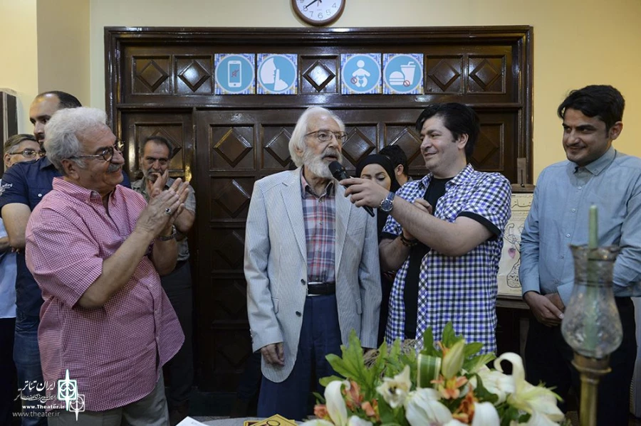 مراسم شب چراغ نمایش «بنگاه تئاترال»