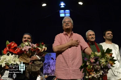 مراسم شب چراغ نمایش «بنگاه تئاترال»