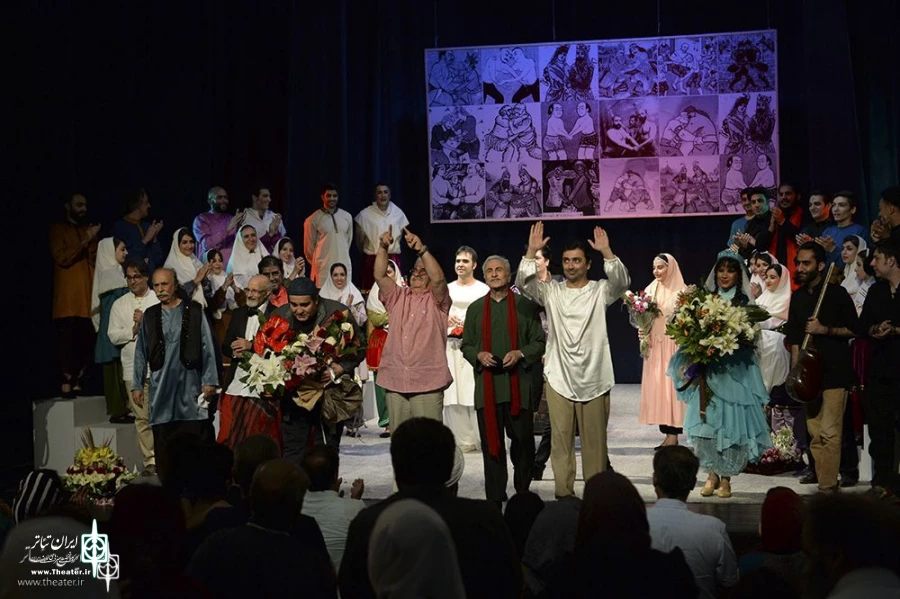 مراسم شب چراغ نمایش «بنگاه تئاترال»