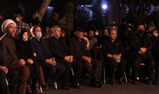 حضور وزیر فرهنگ و ارشاد اسلامی در دومین ویژه برنامه «شب تعزیه سنگلج» 9
