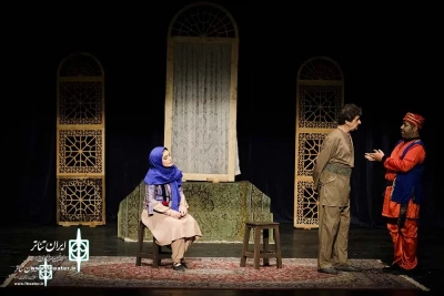 نمایش مبارک و خاتون پرده نشین
عکاس: رضا معطریان