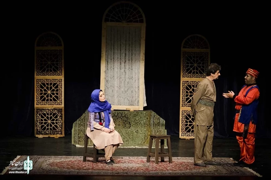 نمایش "مبارک و خاتون پرده نشین"