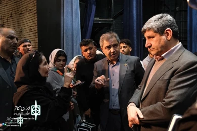 بازدید سیدضیا هاشمی و اتابک نادری