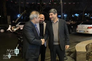 بازدید سیدضیا هاشمی و اتابک نادری