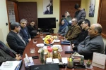 بازدید سیدضیا هاشمی و اتابک نادری
