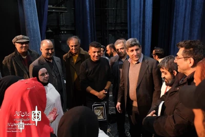 سید ضیا هاشمی معاون فرهنگی و اجتماعی معاون اول رئیس جمهور میهمان تئاتر فجر