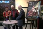 هادی مرزبان شمع شب‌چراغ «شب‌نشینی با مولیر» را روشن کرد 4